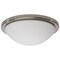 Nuvo Button, 13 Inch LED Flush Mount Fixture, Brushed Nickel Finish, CCT Selectable, 120 Volts 62/1843 - alternate 2